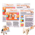 Indestructible Crinkle Newspaper Dog Toy