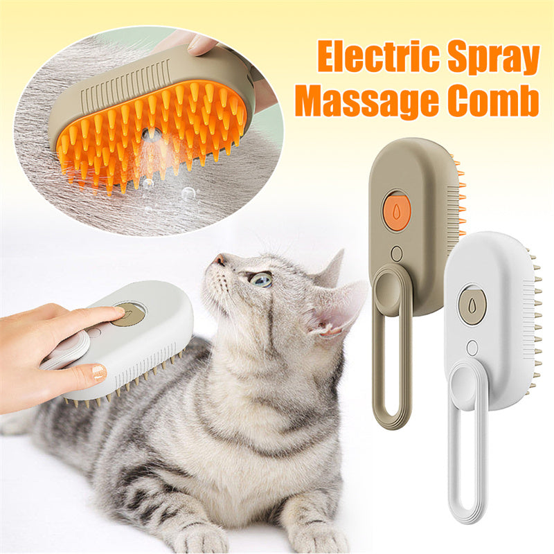 3-in-1 Steamy Cat Brush
