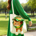 Large-Capacity Canvas Pet Carrier